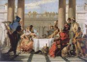 Giambattista Tiepolo The banquet of the Kleopatra France oil painting artist